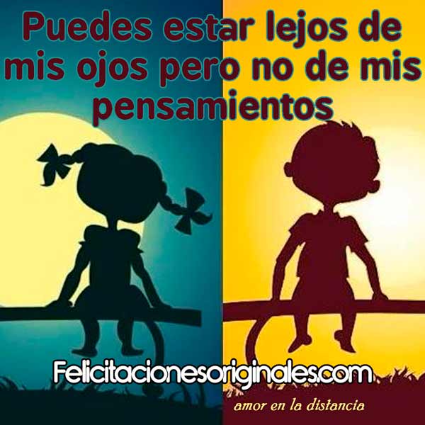 amor en la distancia con imagen