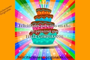 Felicitaciones originales cumpleaños tarjetas