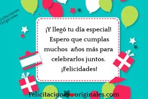 Felicitaciones originales cumpleaños tarjetas
