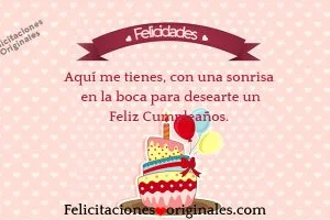 Felicitaciones originales cumpleaños tarjetas