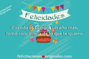 Felicitaciones originales cumpleaños tarjetas