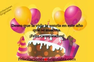 Felicitaciones originales cumpleaños tarjetas