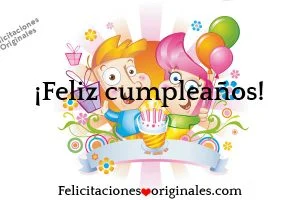 Felicitaciones originales cumpleaños tarjetas
