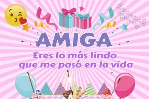 felicitaciones originales amiga querida