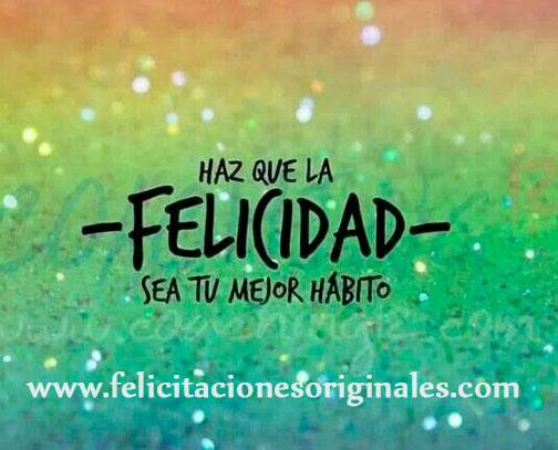 felicitaciones positivas alegres