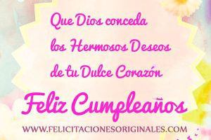 Felicitaciones Originales Cumpleaños