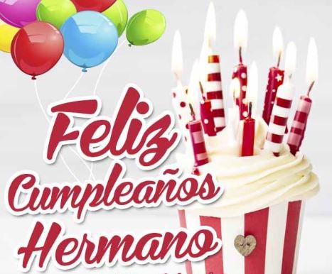 felicitaciones cumpleaños hermanos