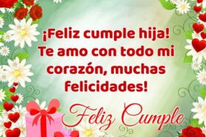 cumpleaños hija