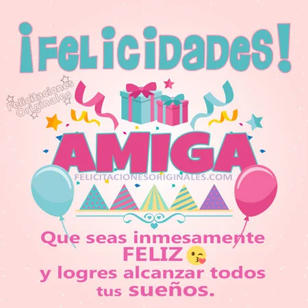 imagen cumpleaños amiga