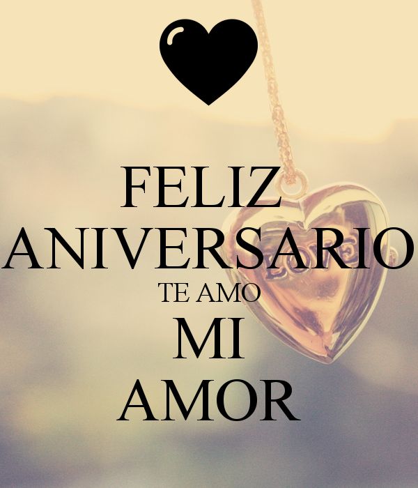 Feliz aniversario