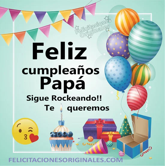 felicitaciones originales papa padres