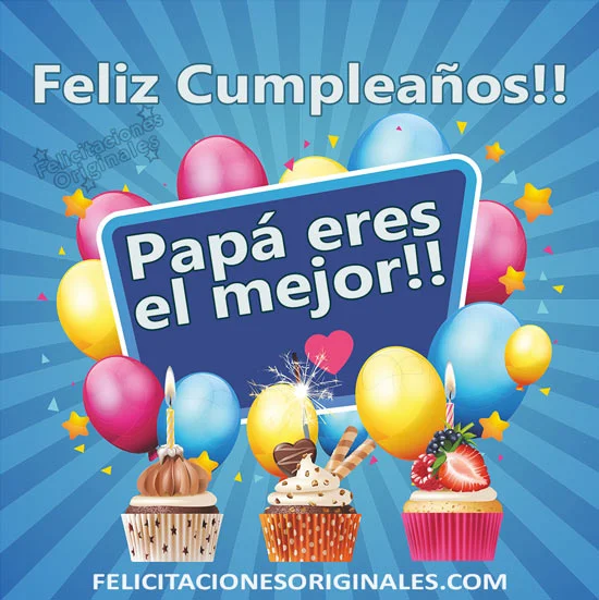 felicitaciones originales papa padres