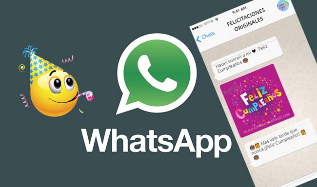 Felicitaciones originales whatsapp