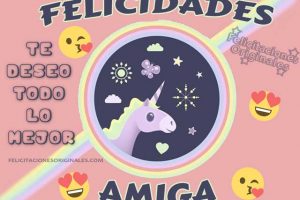 Felicidades Amiga
