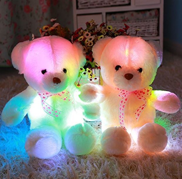 OSITO PELUCHE luz LED REGALO ORIGINAL CUMPLEAÑOS