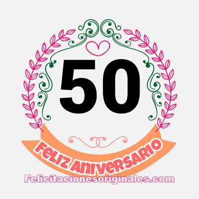 50 aniversario de casados de boda