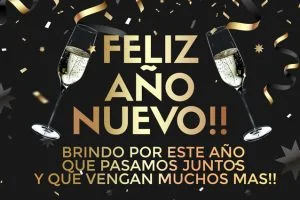 Felicitaciones de Año Nuevo 2026